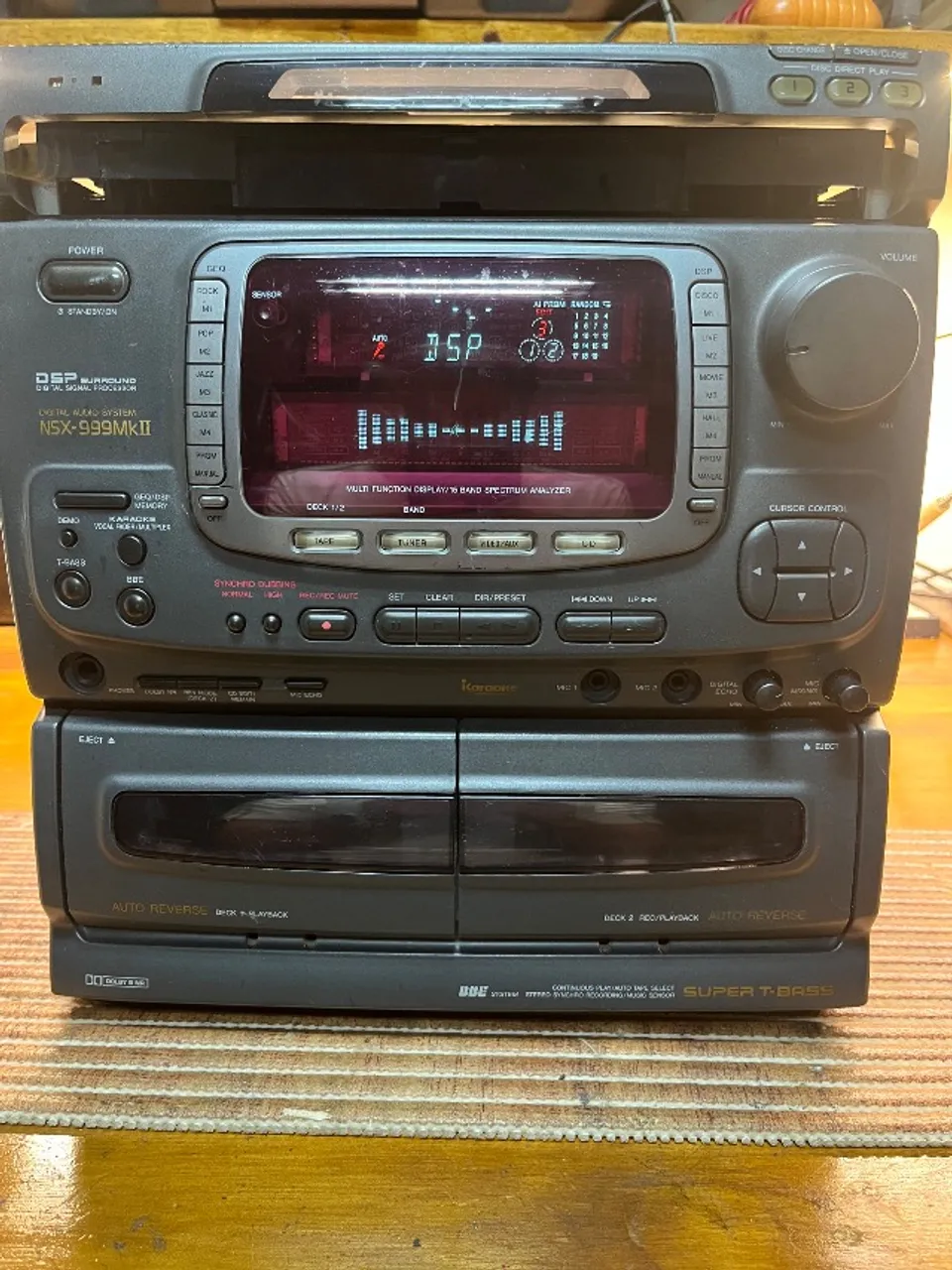 Placa display som Aiwa NSX 999 MKII