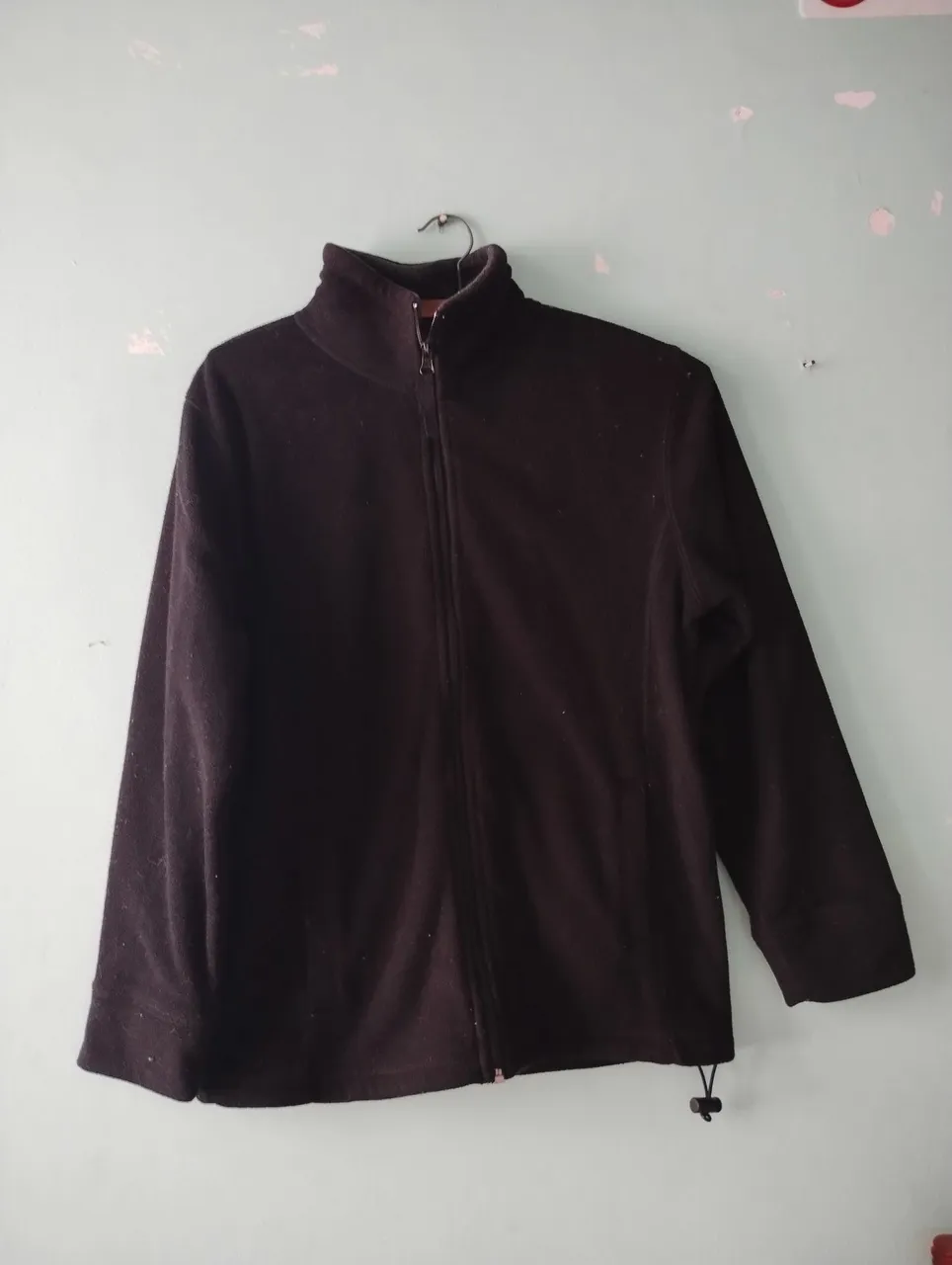 Casaco de Fleece Preto