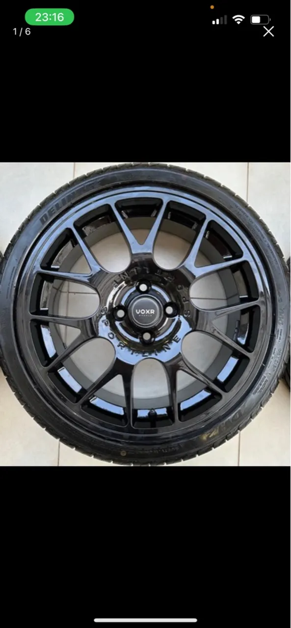 Rodas BBS 17 com pneus 215/45 R17