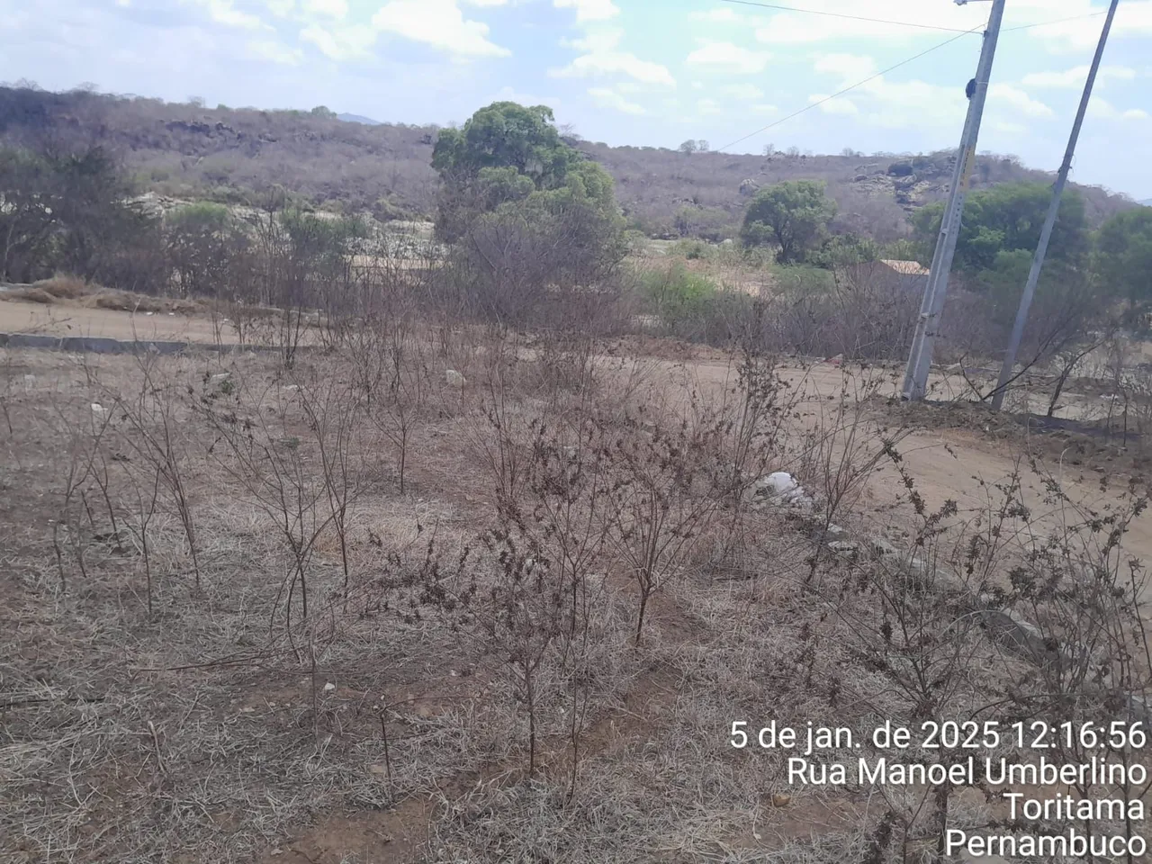 Terreno em Toritama próximo a BR 104 no final da Rua do Prato Cheio