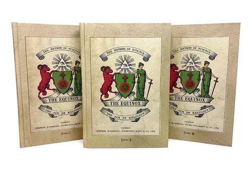 Livro Thelema The Equinox Livros Selecionados Tomo 1 2 E 3