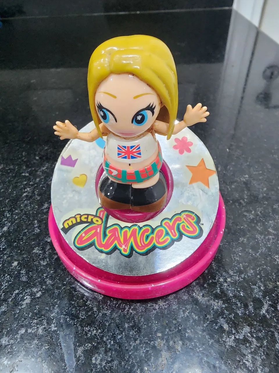 Micro Dancers Spice Girl boneca vintage da Tomy  dança e acende luz