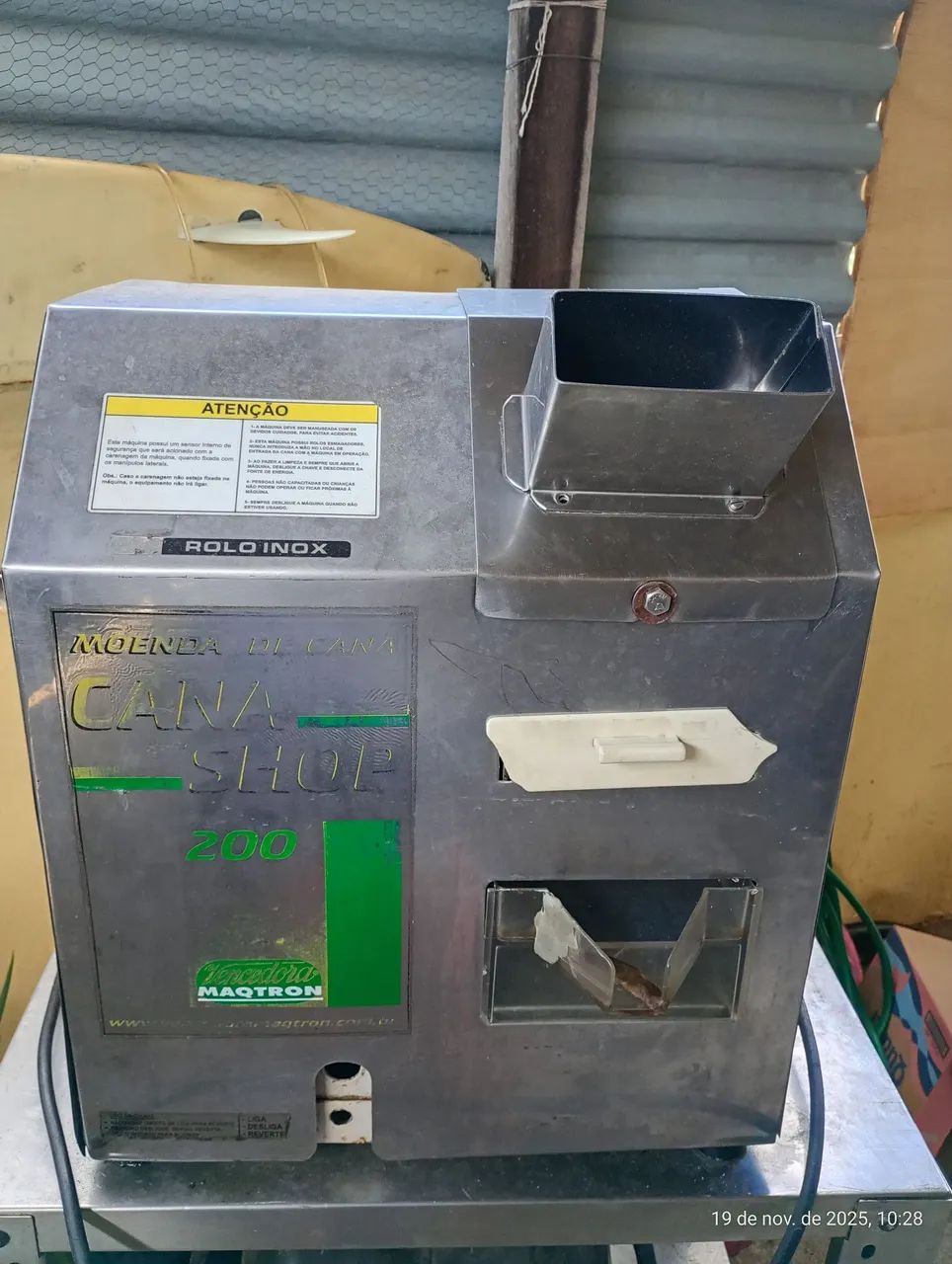 Engenho caldo de cana