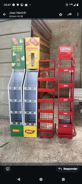 Expositores para produtos - NOVOS