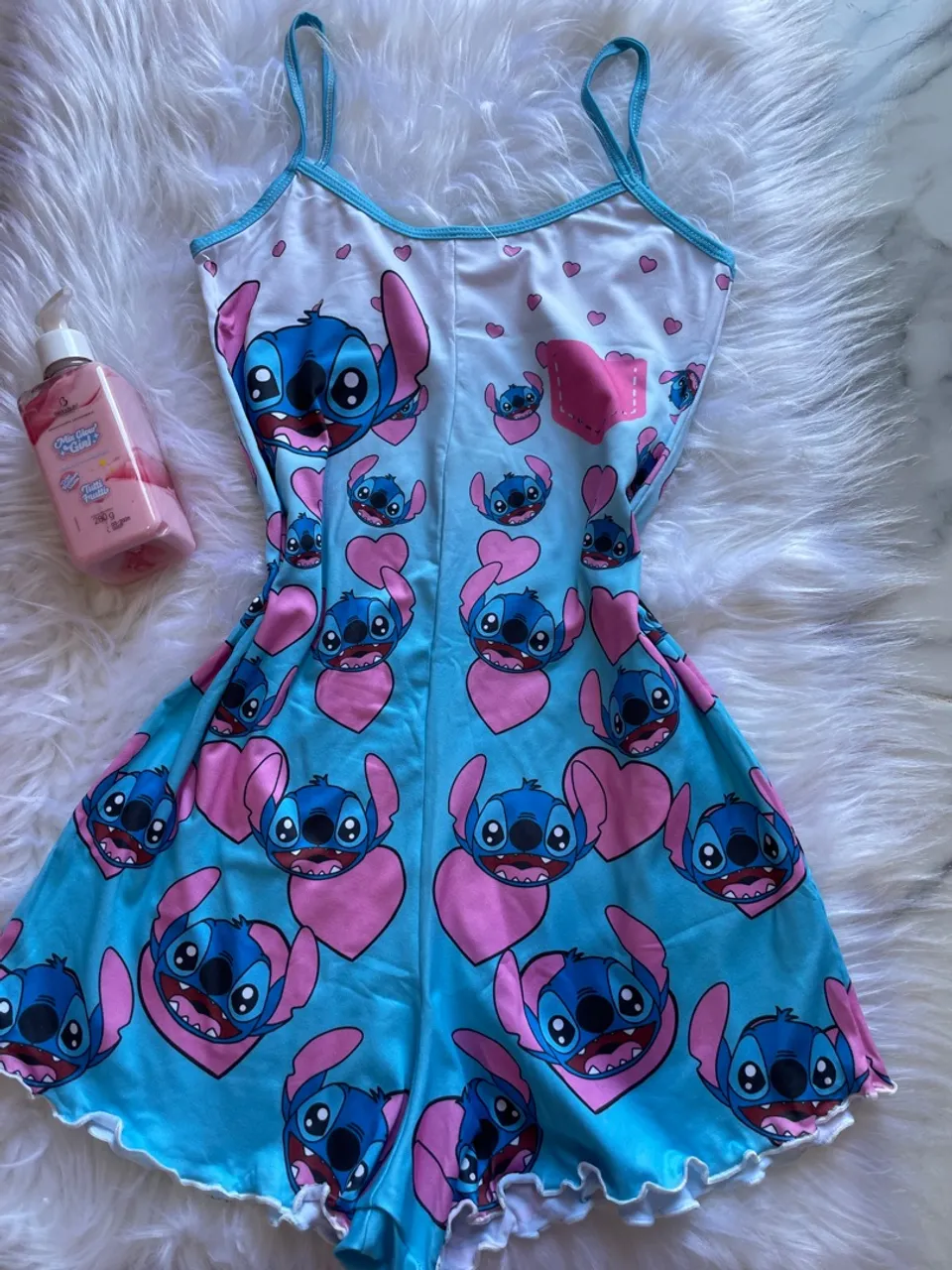 Macacão Stitch - Conforto e Fofura para suas noites!