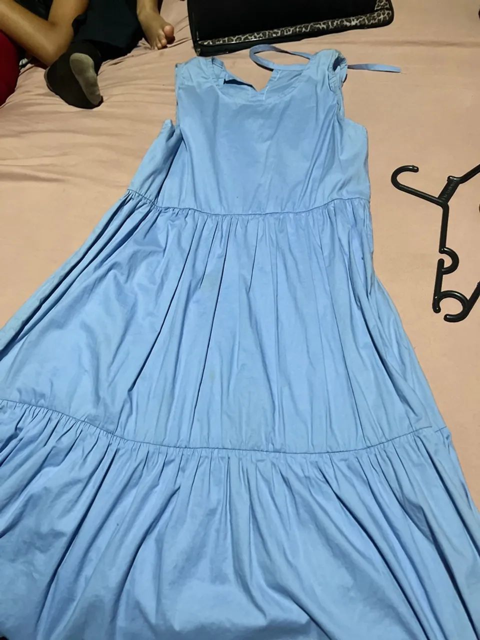 Vestido azul claro - Foto 3