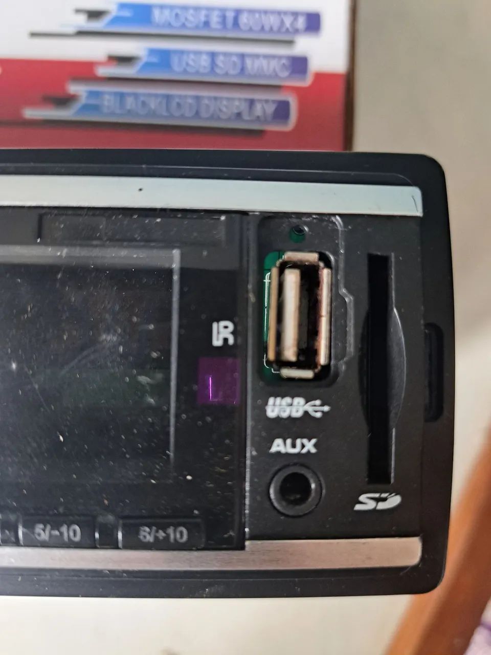 Rádio Central Multimídia MP3/USB/SD/FM Player 8027BT - Foto 4
