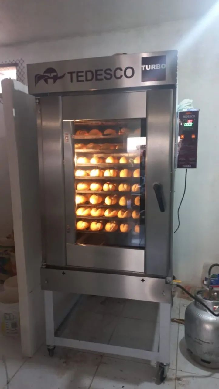 Forno Turbo 10 telas Tedesco - Foto 5