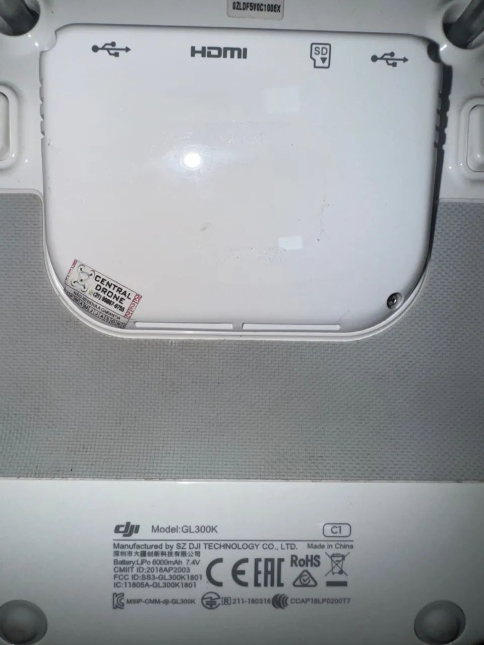 Controle Remoto DJI Phantom 4 PROV2 com tela integrada GL300K - Foto 2