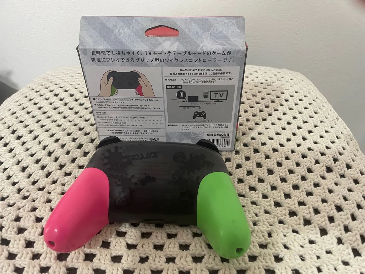 Controle Nintendo Switch Pro - Splatoon 3 - Foto 2