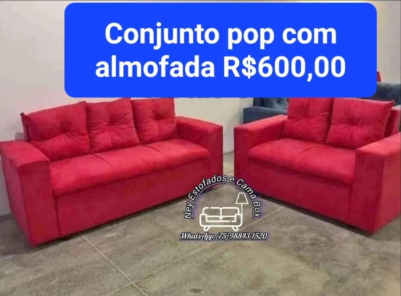 Conjunto de Sofás Imperdivel - R$ 599,99 - Foto 3