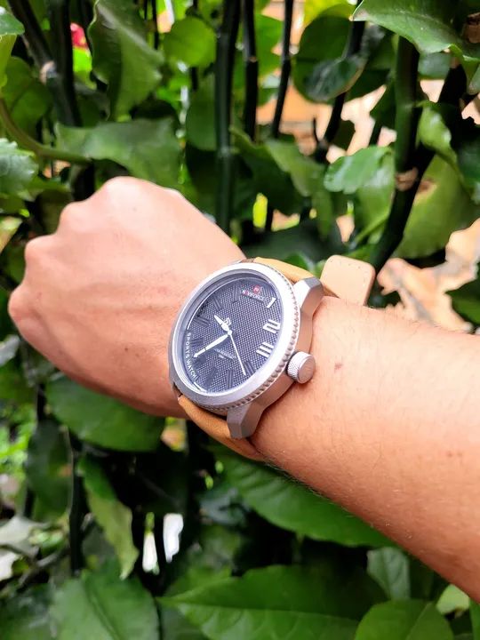 Relógio Masculino de luxo parcelamos em 12x no cartão a pronta entrega  - Foto 5