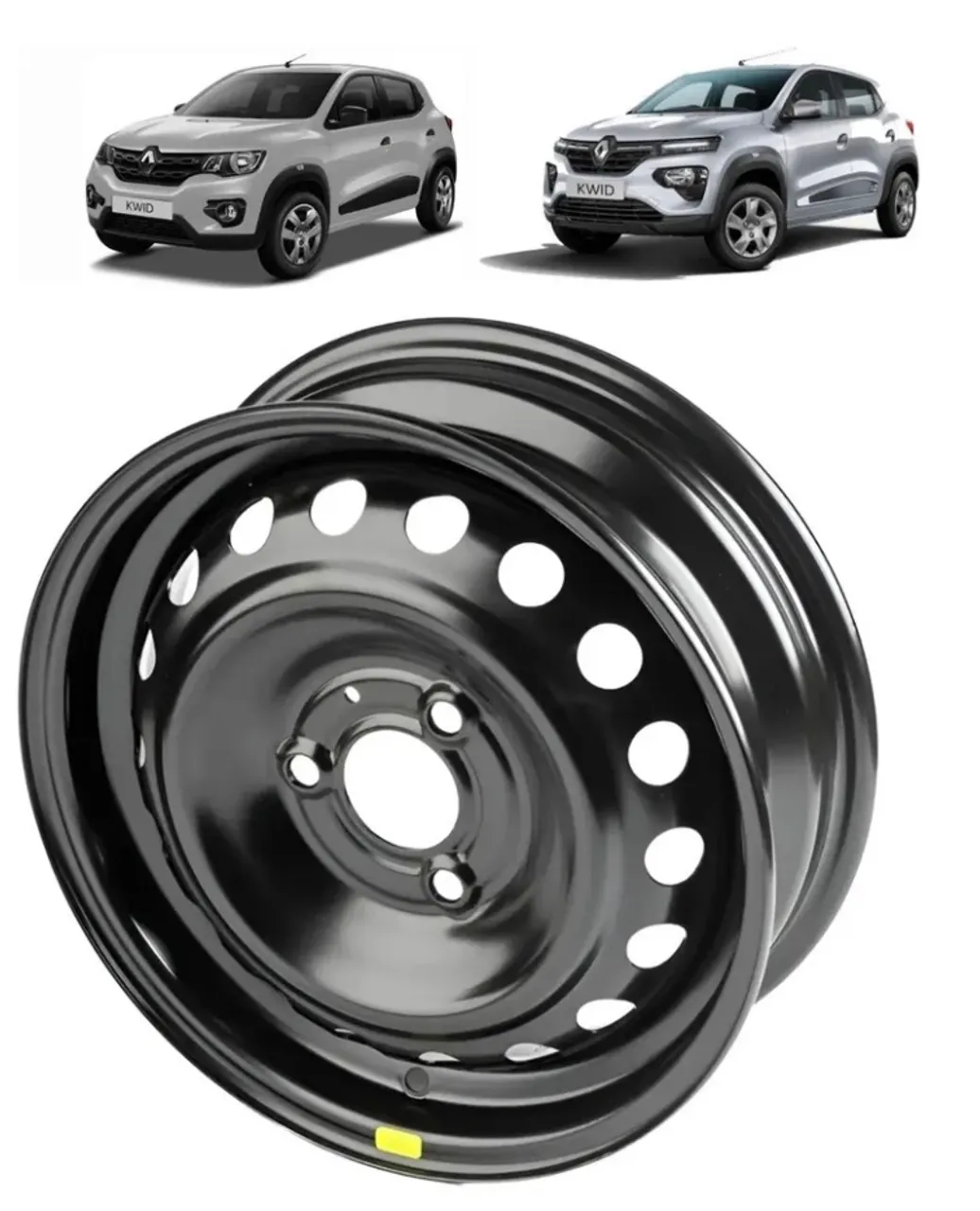 Roda de aço Renault Kwid