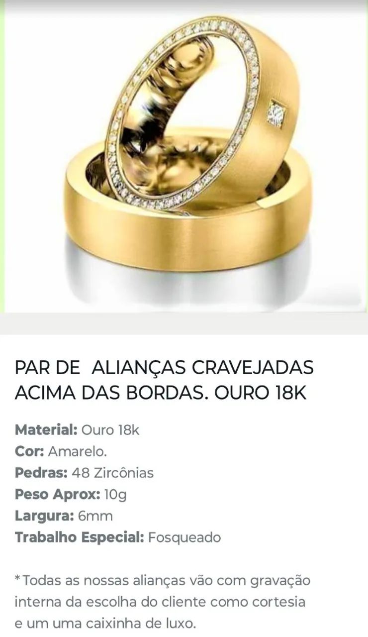 Anel Solitário de Diamante - Foto 4