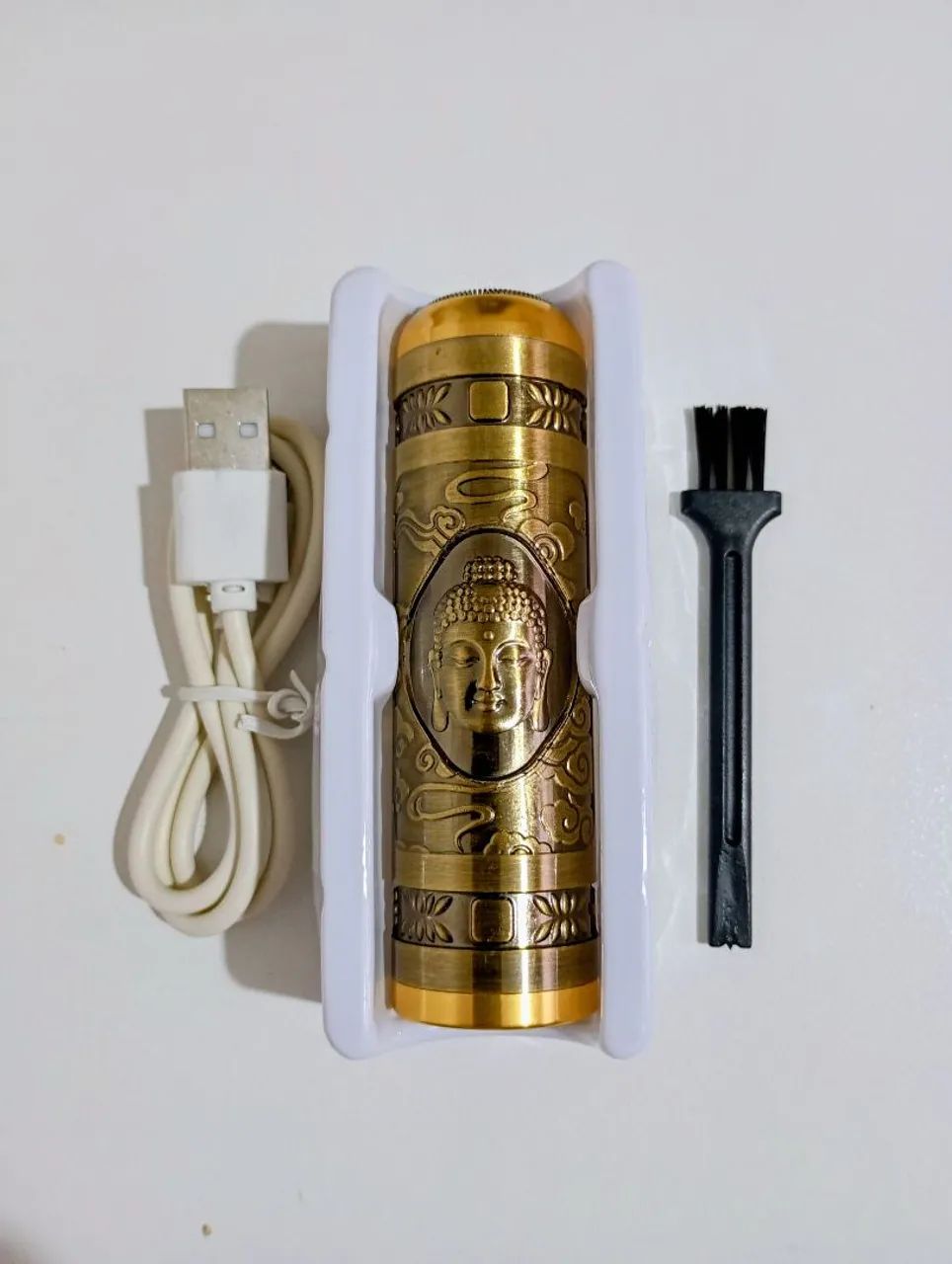 Mini Aparador de Barba Recarregável sem Fio 