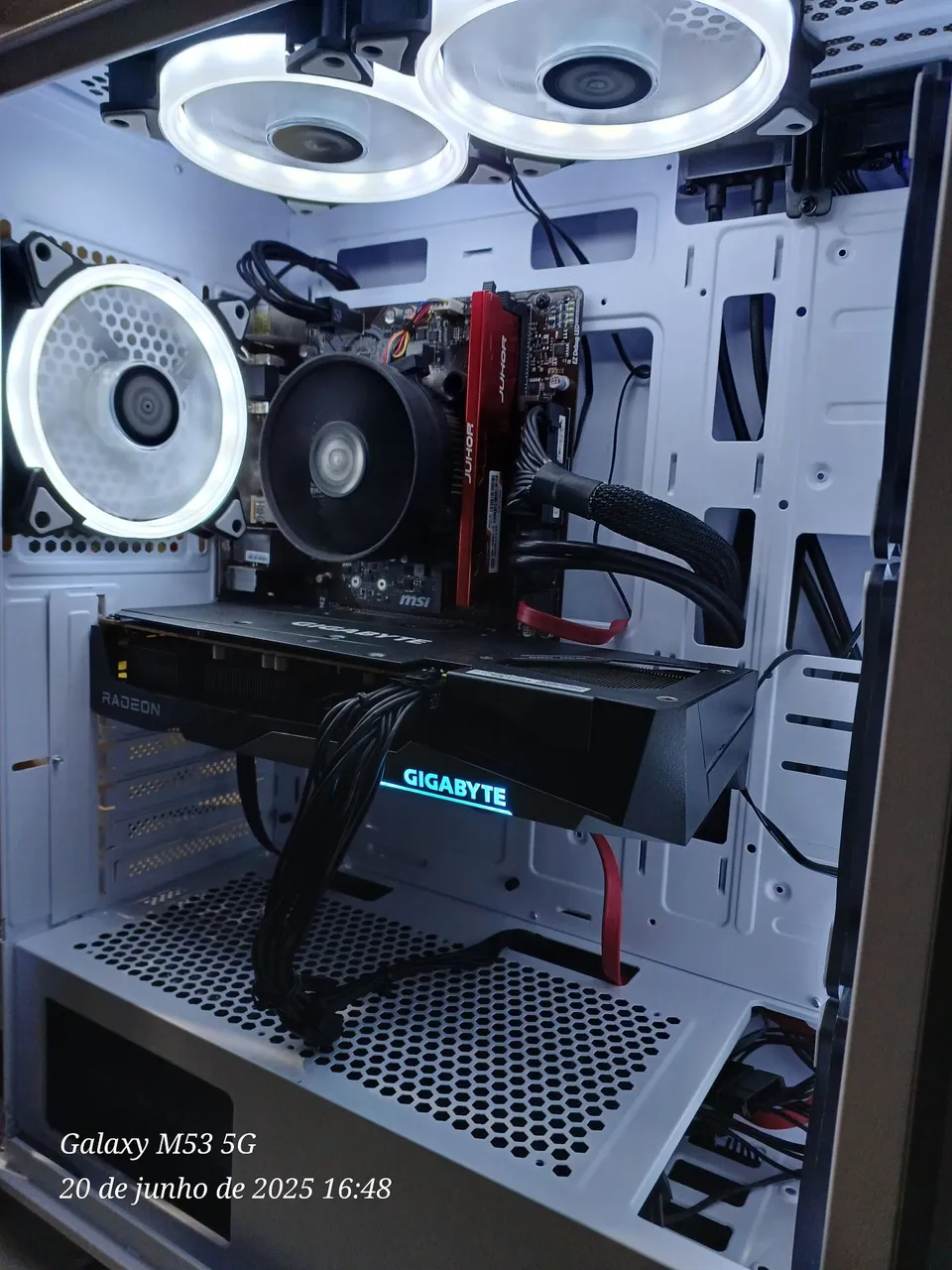PC Gamer Rx 7600 novo