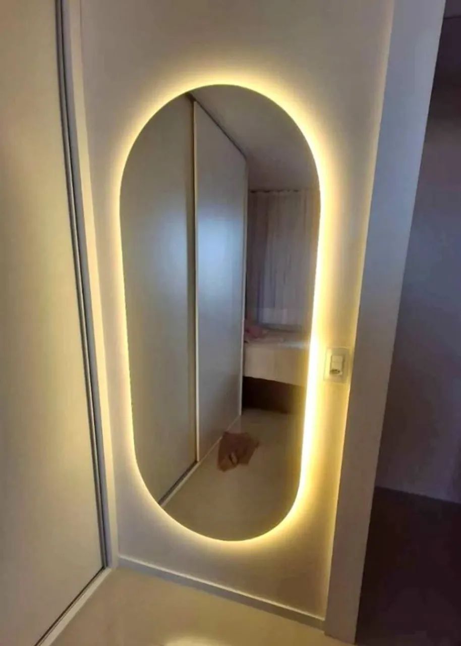 ESPELHOS ORGÂNICOS COM LED
