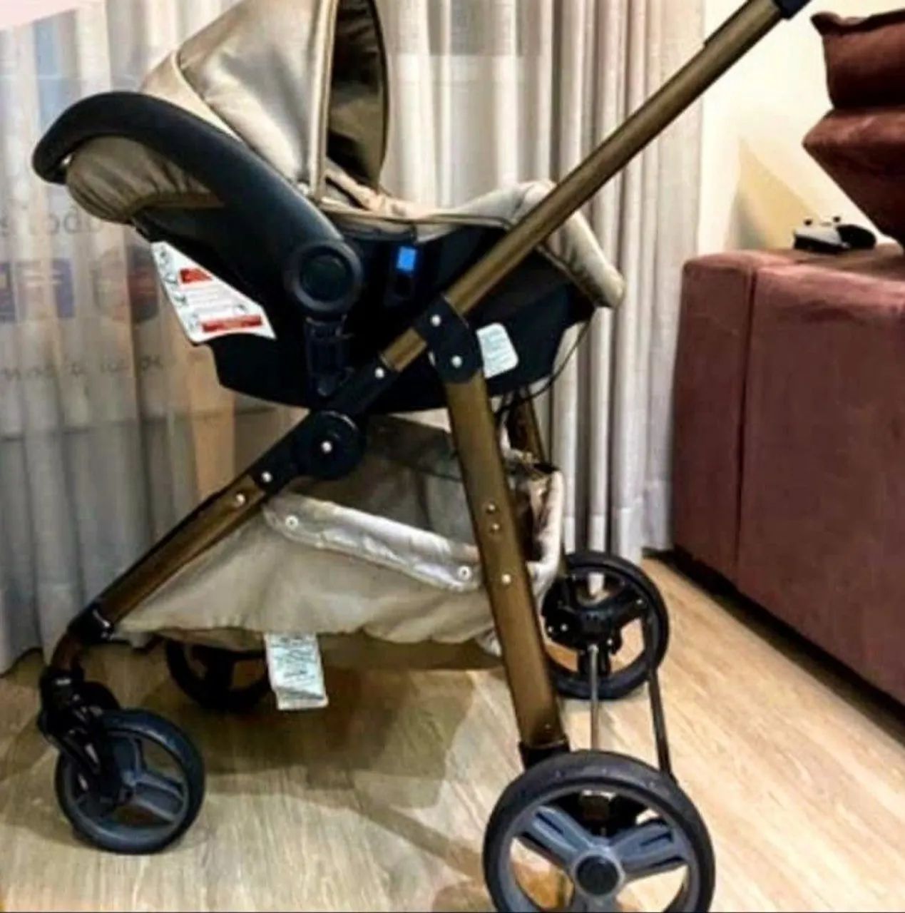 Carrinho acopla bebê conforto  - Foto 2