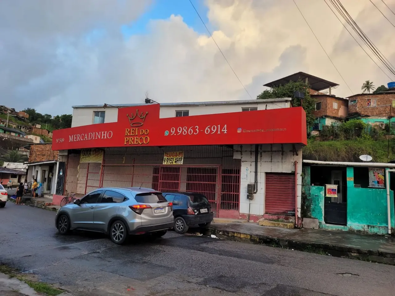 Excelente ponto comercial na Macaxeira, com 350m2 de area util, térreo e primeiro andar.