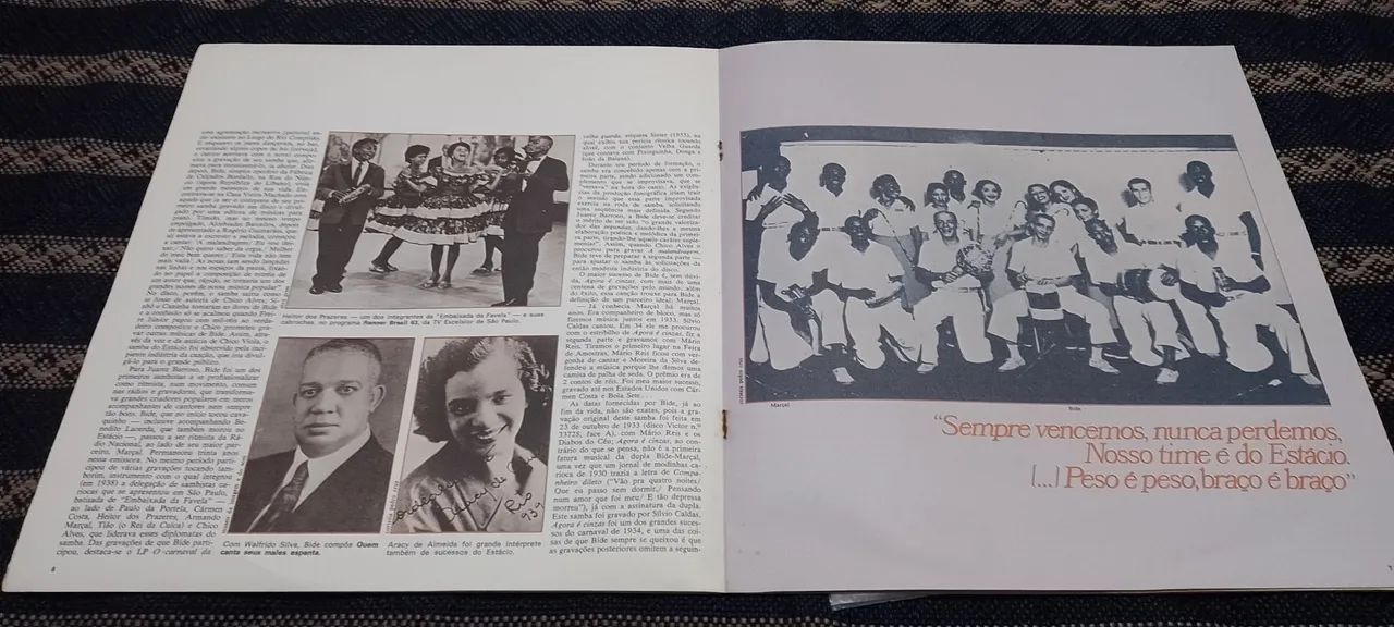 Bide Marçal e o Estacio - Vinil - Foto 2