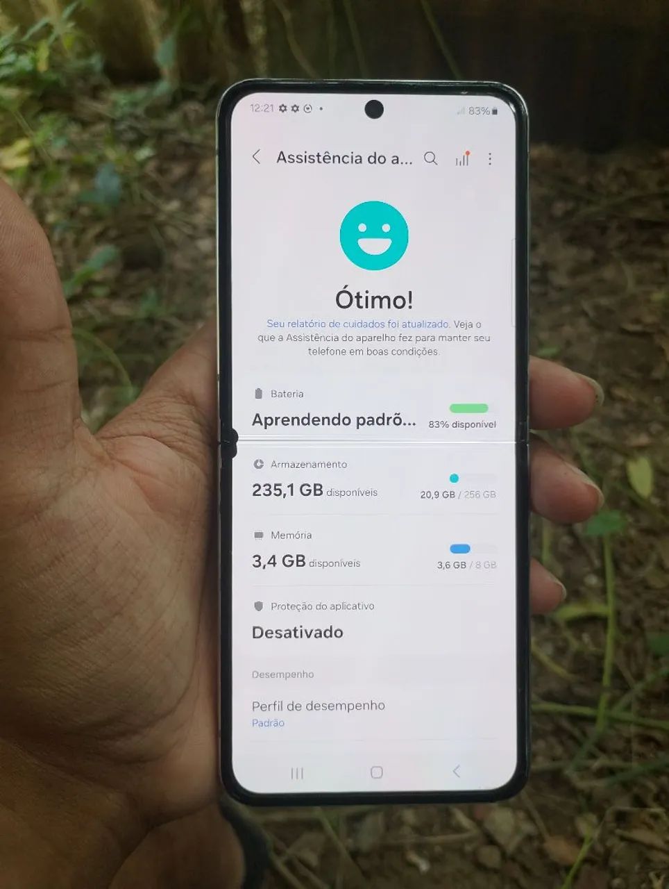 Zflip 5, 256/8+8. Venda ou troca, leia tudo. - Foto 2
