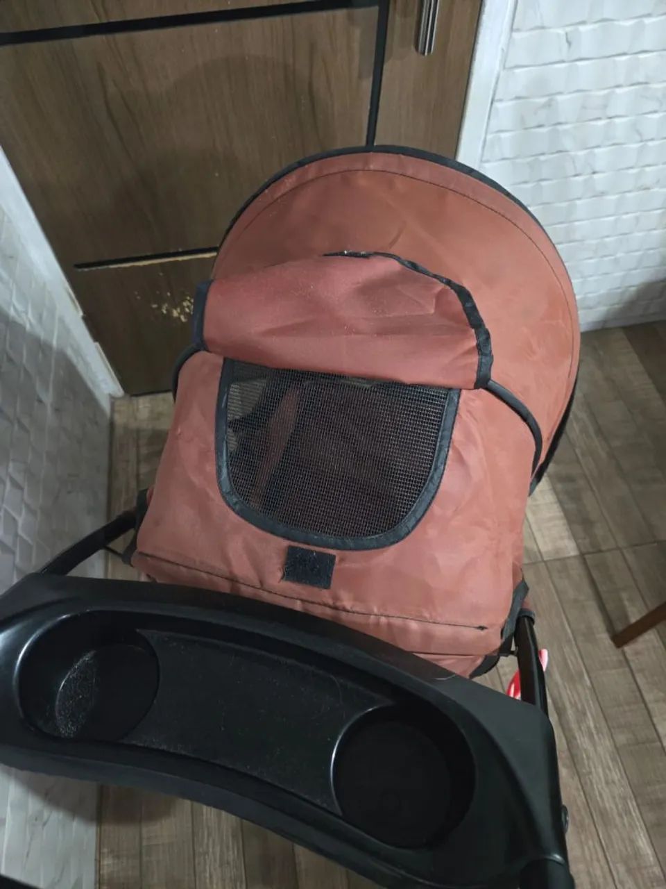 Carrinho para pet com porta copo - Foto 5