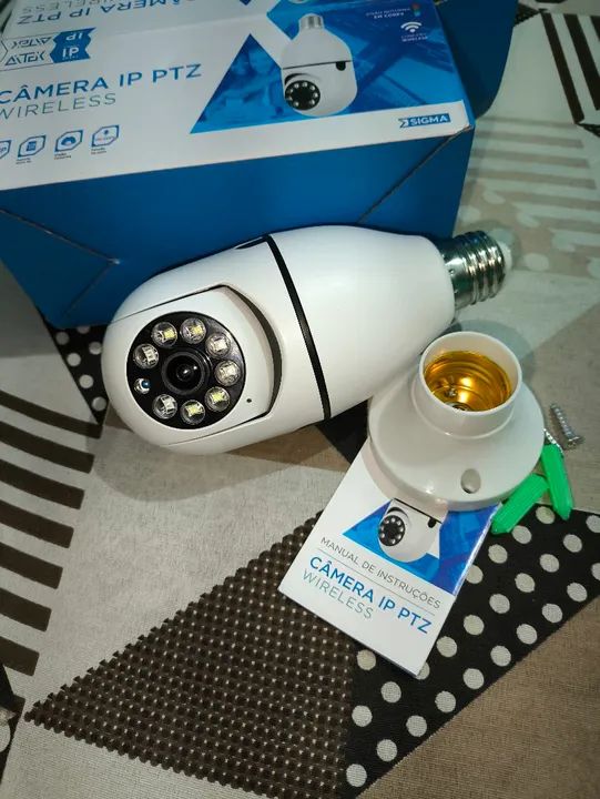 Câmera IP PTZ Wireless - Segurança para sua casa! - Foto 3