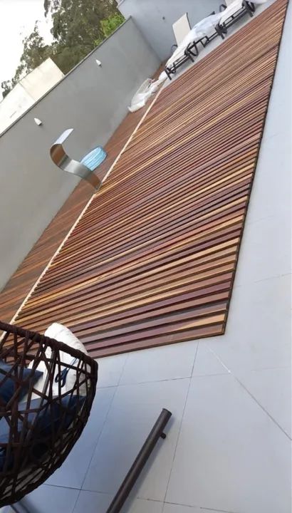 Cobertura de piscina em madeira - Foto 3