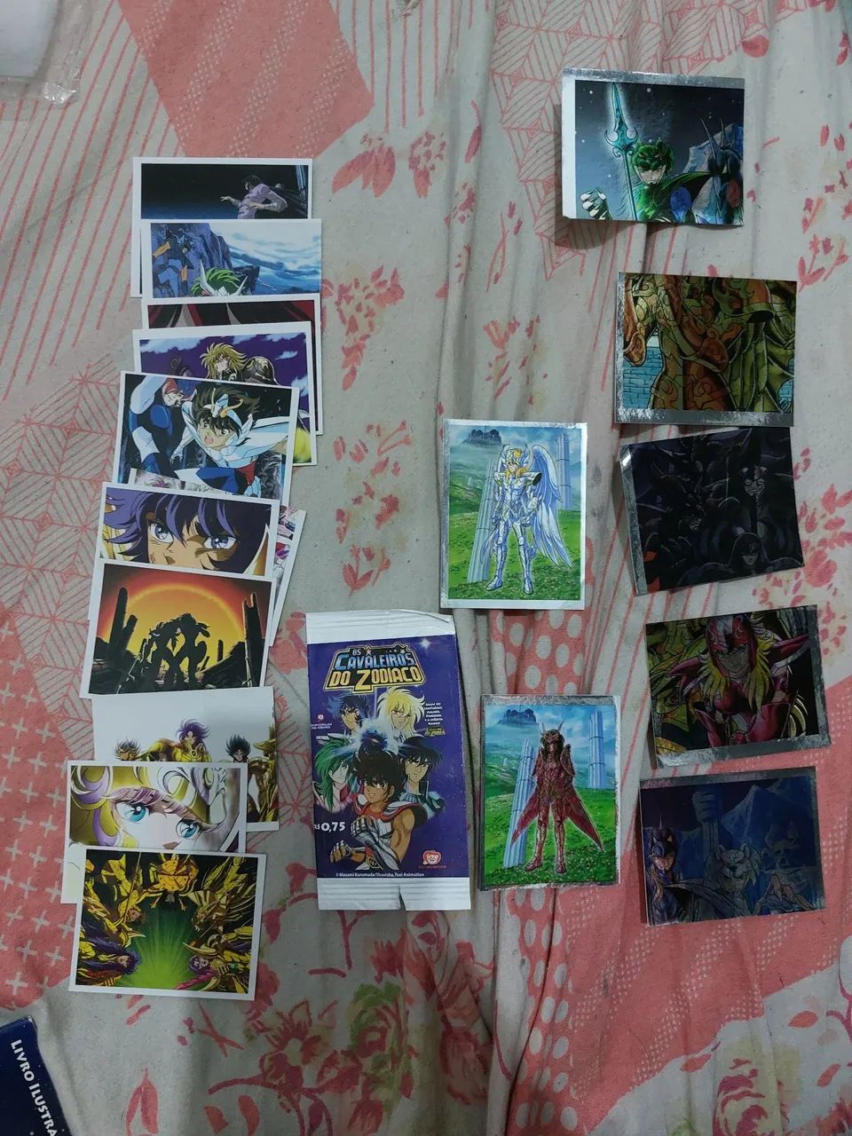 Figurinhas Os Cavaleiros do Zodíaco (sagas)