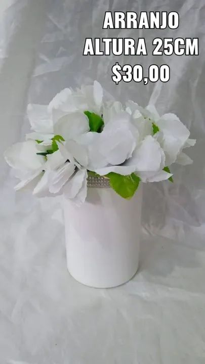 Arranjo de flor artificial - Foto 2