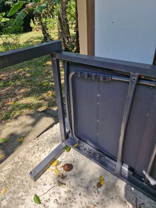 Espreguiçadeira de alumínio da Leroy Merlin  - Foto 6