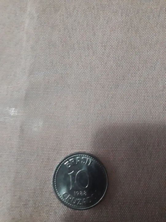 Moeda 10 cruzado 1988