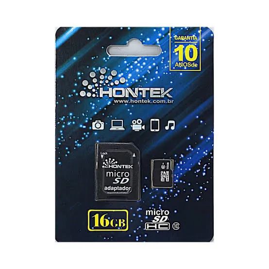 Cartão de Memória 16GB Hontek