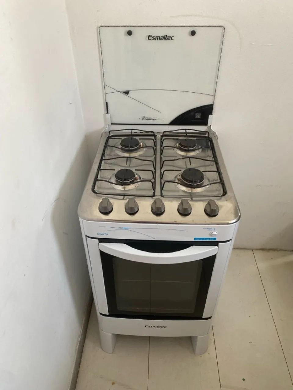 Fogão 4 bocas branco 