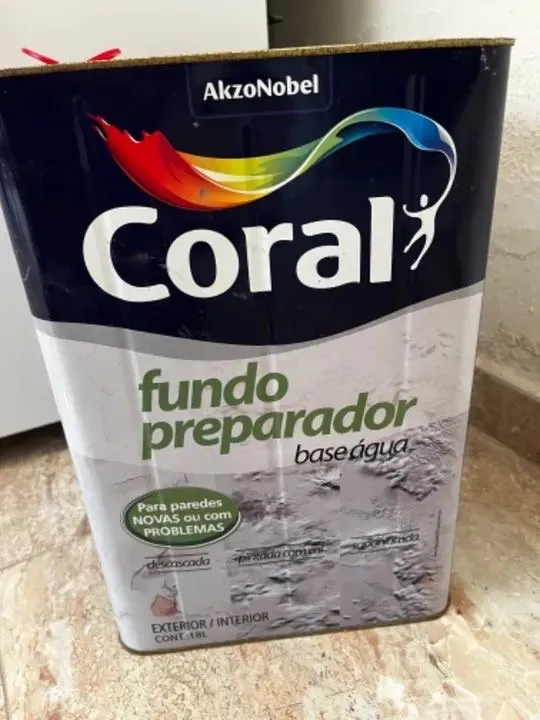Fundo Preparador Coral Base Água 18L