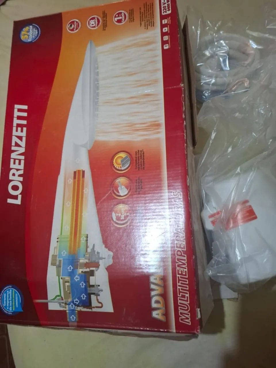 Chuveiro Eletrico Advanced  Multitemperatura 7500w