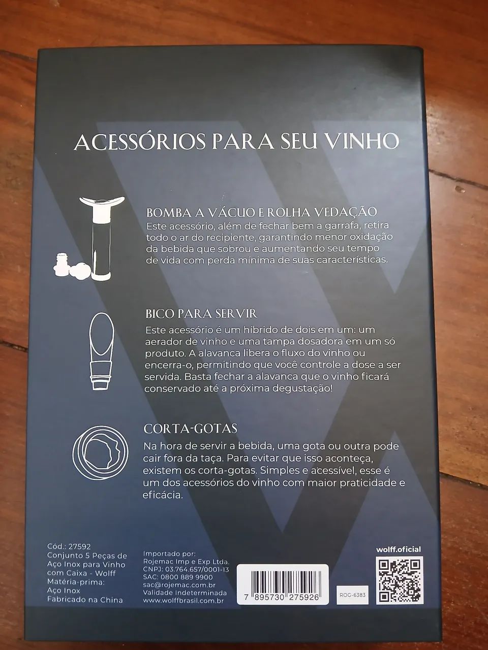 Kit acessórios para vinhos - Foto 3