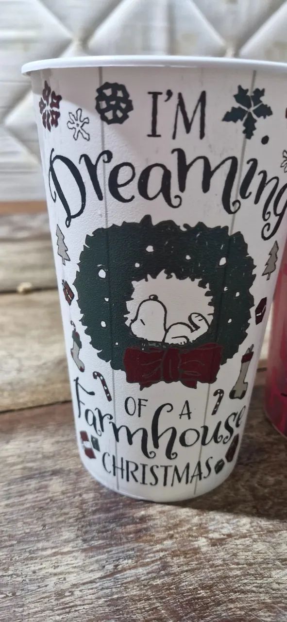 Copos grandes da loja Rei do Mate colecao Snoopy - 6 unidades - Foto 6