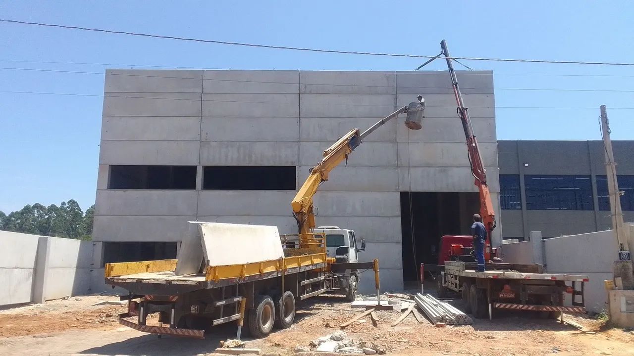 Pavilhão pre moldado