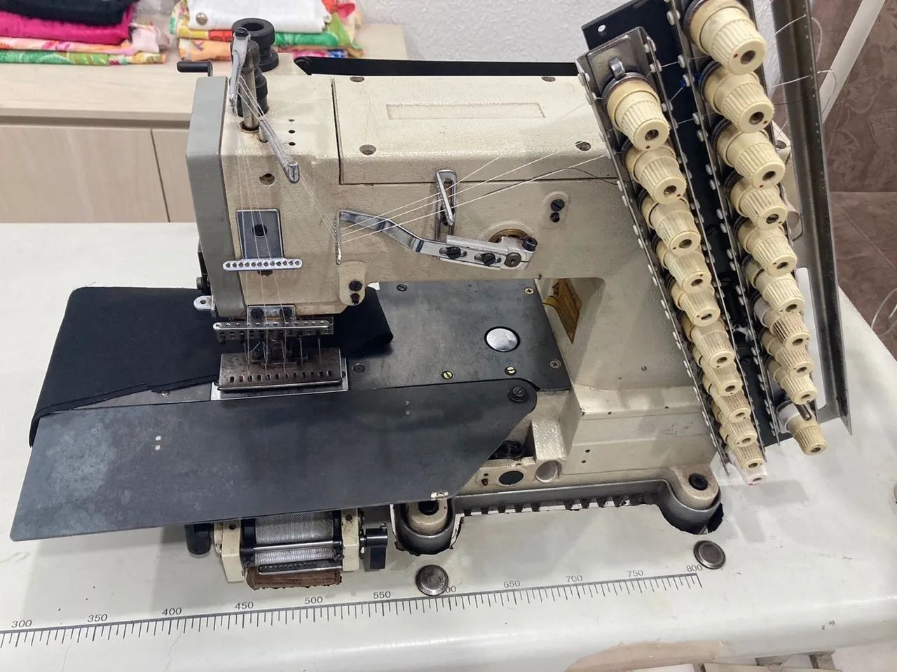 Máquina de lastex 12 agulha  mas uso 6  - Foto 4