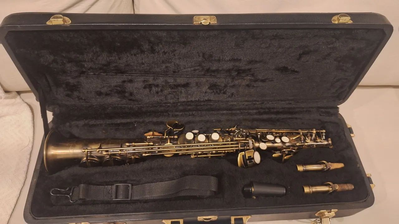 Sax Soprano Hoyden (IMPECÁVEL)