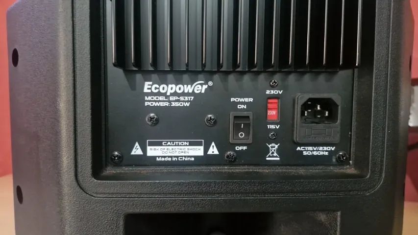 Caixa de som 350rms ATIVA nova + Case de proteção - Foto 4