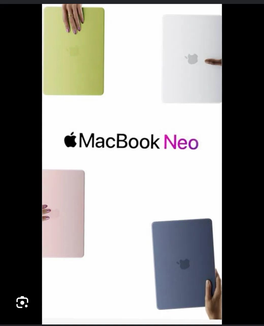 Macbook Neo 8Gb 256gb - Novo - Lacrado - Notebooks - Testo Salto