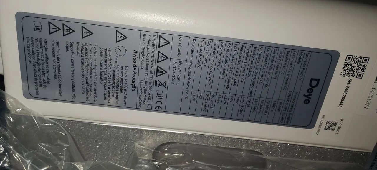 Inversor Solar de 8 kW da Deye - Foto 3