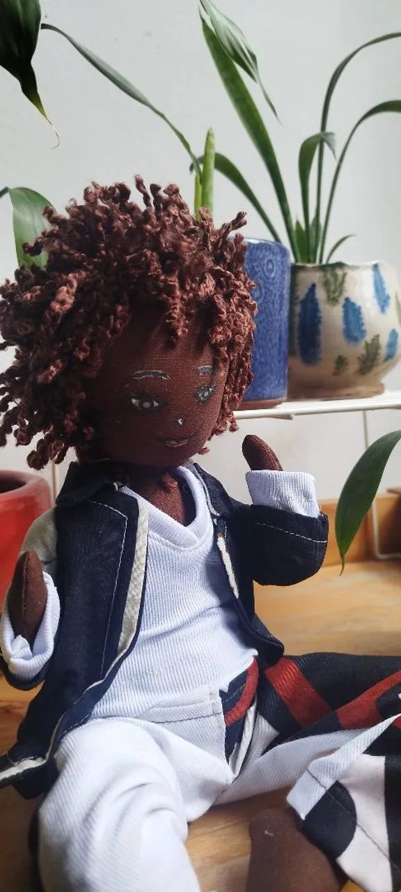 Boneco de pano rasrs - Foto 2