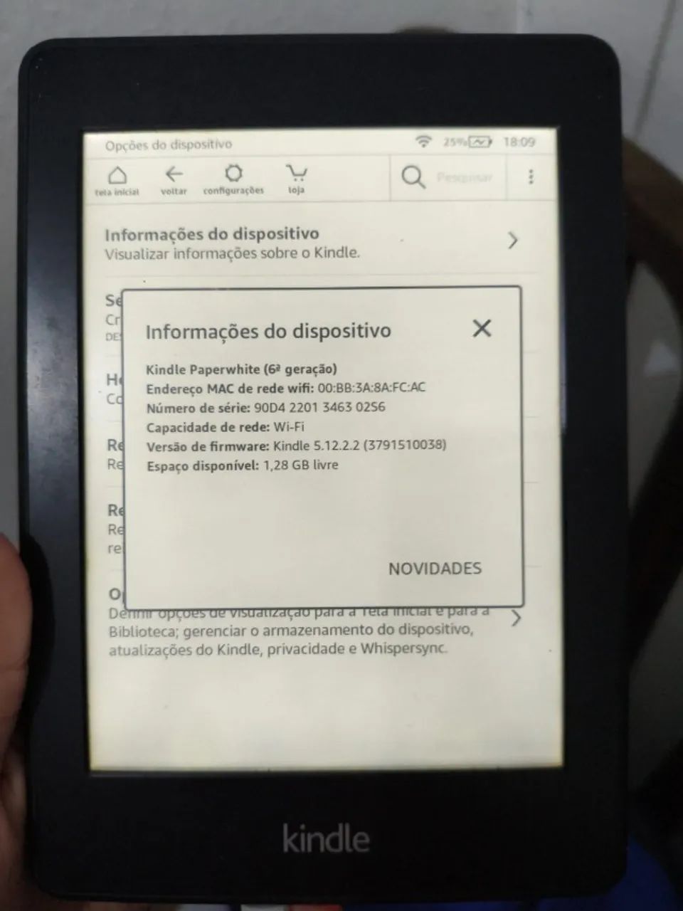 Kindle 6ª geração 