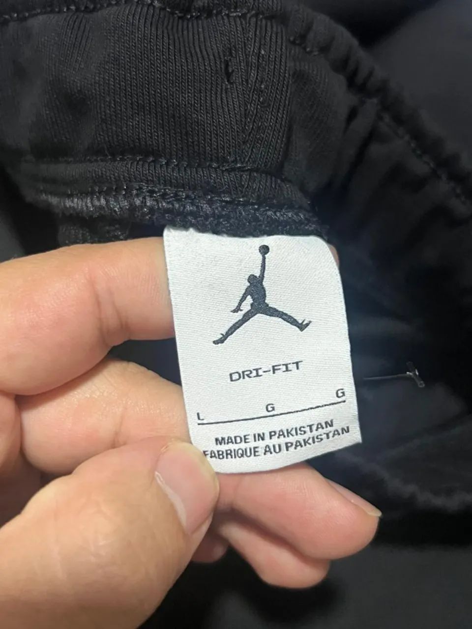 Calça Air Jordan Jumpman Dri-Fit Black 100% Original - Foto 4