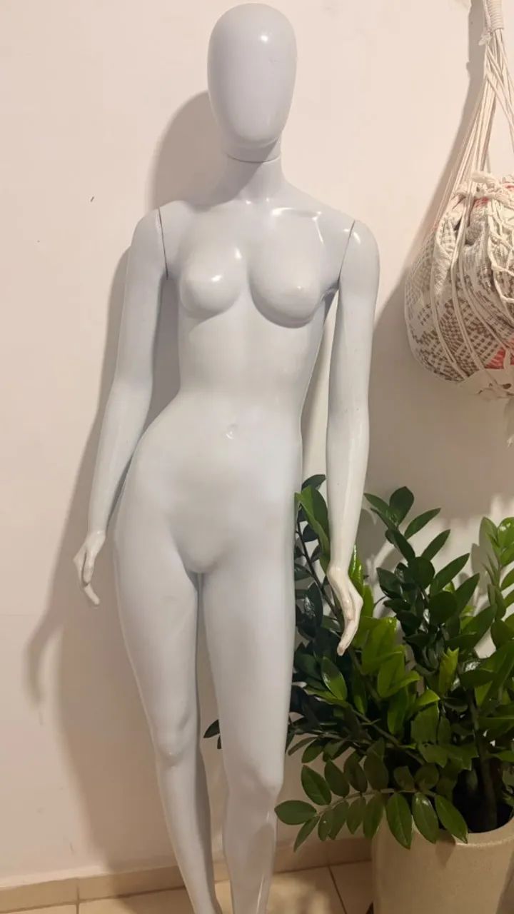 Manequim Feminino e Masculino Branco - Foto 2