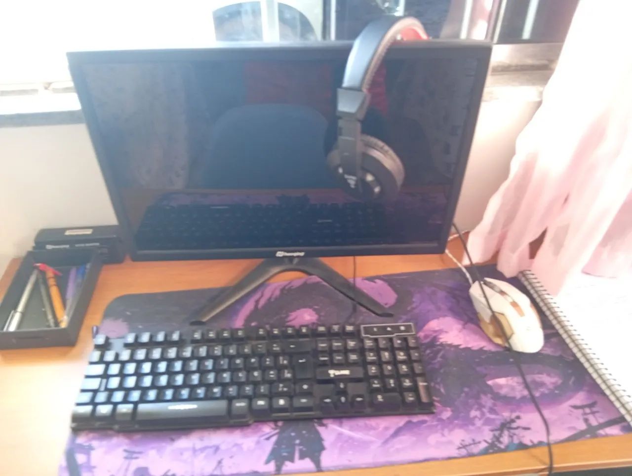Vendo Monitor 19 polegadas, mouse e Mousepad  - Foto 3