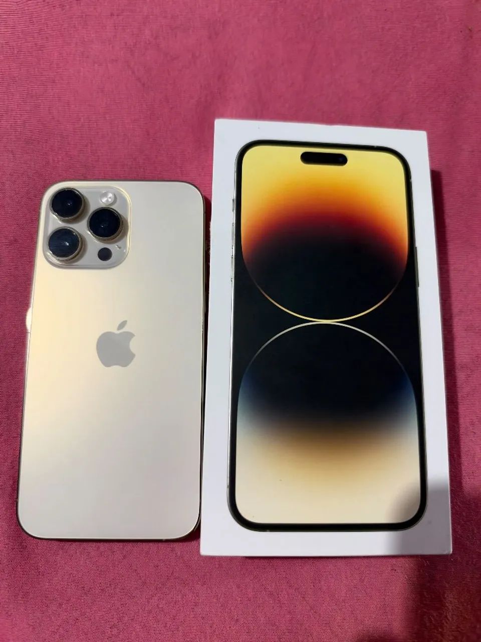 IPHONE 14 PRO MAX GOLD IMPECÁVEL 